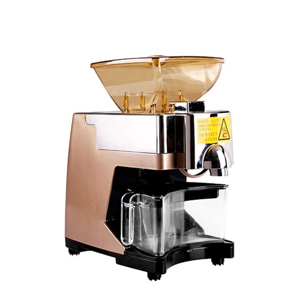 

qihang_mini oil pressing machine home use soybean oil pressers electric stainless steel cold peanuts oil press machine