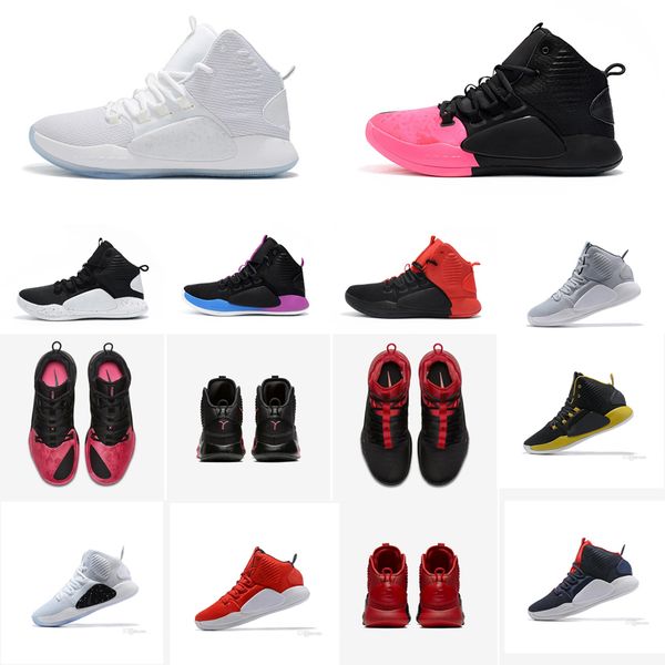 

Cheap New Mens Hyperdunk X 10s 2018 basketball shoes 10 Colorways Zoom Air sneakers Trainer shoe with original box for Womens Youth Kids