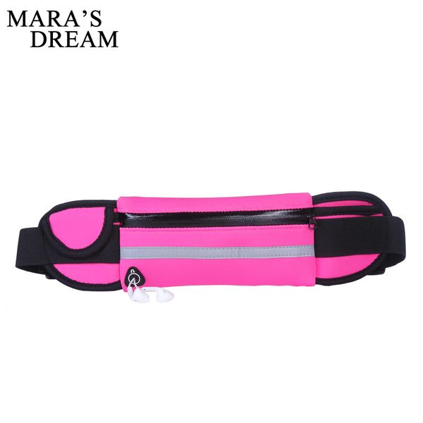

mara's dream 2018 fashion women's waist packs solid color zipper belt waist bag pouch fanny pack travelling mobile phone bags