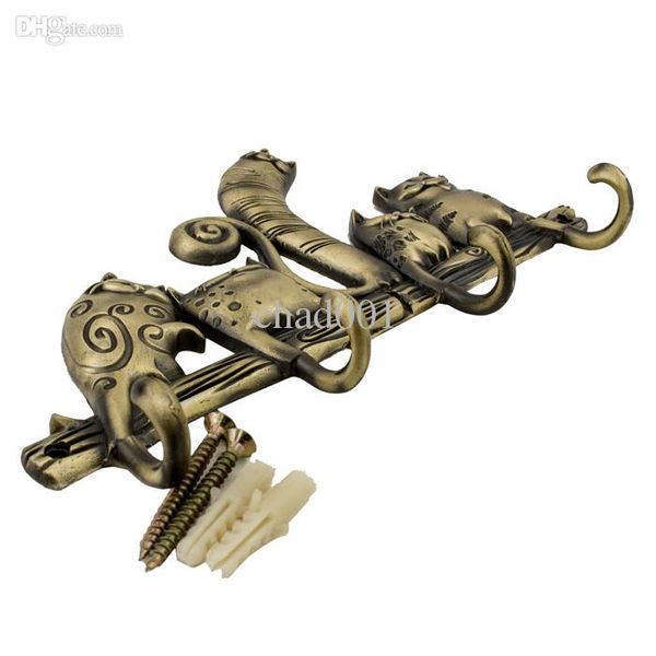 

wholesale-2015 wall door clothes hooks "lovely cat "daily small metal hook new practical hanging clothes hooks door size