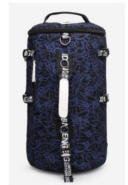 

wholesale brand male bag, outdoor travel mountaineering bag, simple canvas backpack, leisure quality printing canvas cylinder, men backpack
