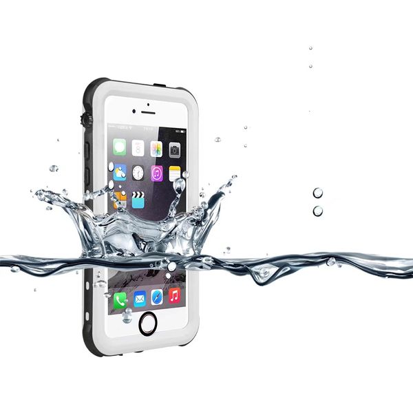 

original redpepper waterproof for iphone6 6 plus 5s ip68 waterproof red pepper shockproof case with fingerprint swimming case