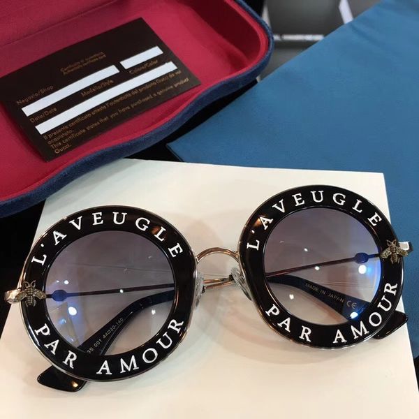 Neue Art und Weise Frauen Designer-Sonnenbrillen für Frauen Männer Sonnenbrille Plankenrahmen Top-Qualität Sommer-Stil Damen Brille Schutz Brillen GG02