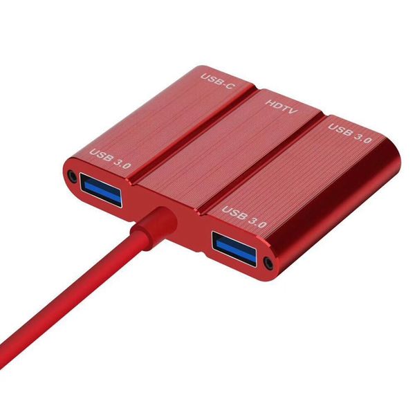 

usb c hdmi hub,5 in 1 type c to hdmi usb pd adapter,3 usb 3.0+hdmi+pd charger converter adapter