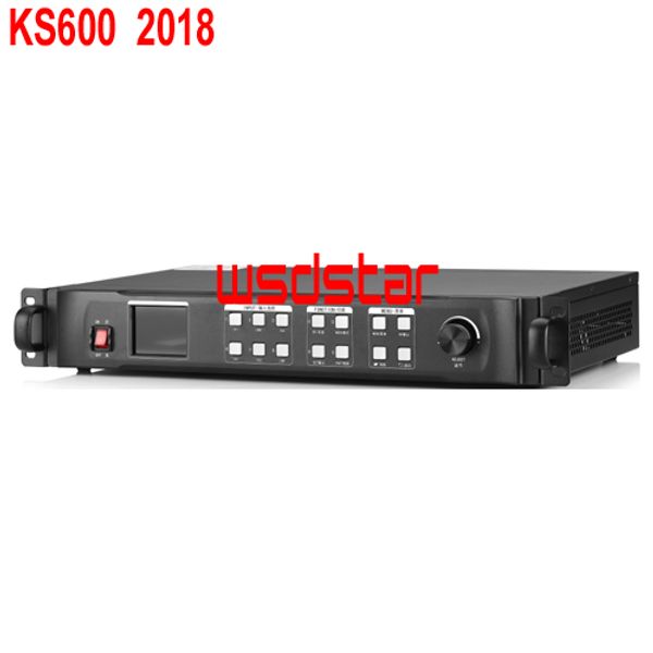 

ks600 led video processor scaler 1920*1080 support 2 ts802d or msd300 dvi/vga/hdmi led video wall controller 2018