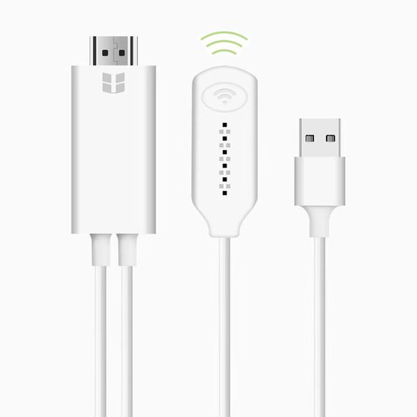 

wifi wireless hdmi dongle converter to 1080p mirascreen video hdtv media display adapter for iphone xs max/iphone xs/iphone xr