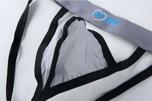 

mens underwear double thong hollow thin ice silk breathable jockstrap man panties gay underwear pouch for men, Black;brown