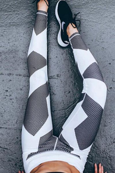 

fitness yoga pants jogging pants gym clothes yoga tights women sport leggings high waist compression pants running floral print, White;red