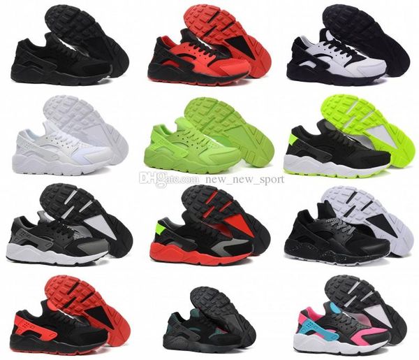 

Newest Air Huarache I Running Shoes For Men Women,Green White Black Rose Gold Sneakers Triple Huaraches 1 Trainers huraches Sports Shoes