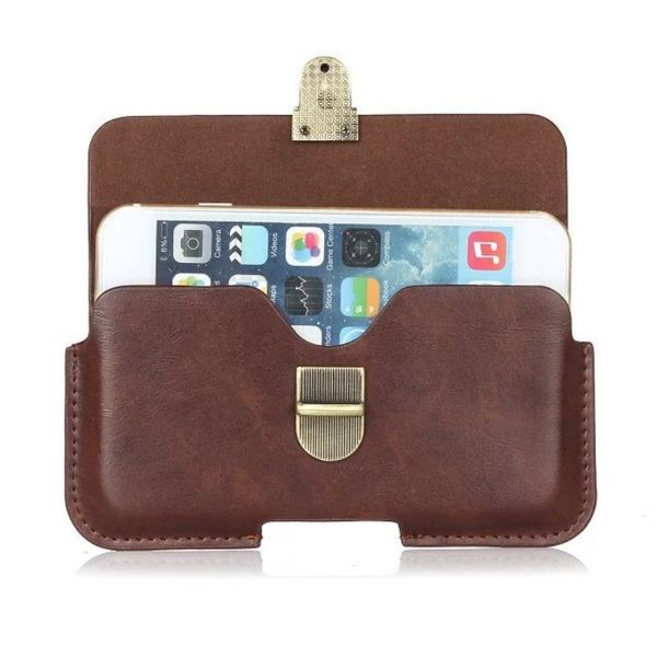 

universal pu leather belt clip pouch cover case for lenovo p70/p70t/vibe sz90