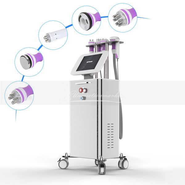 

Профессиональная польза салона 5 в 1 теле RF RF вакуума кавитации ультразвуковом уменьшая тучную машину красотки потери