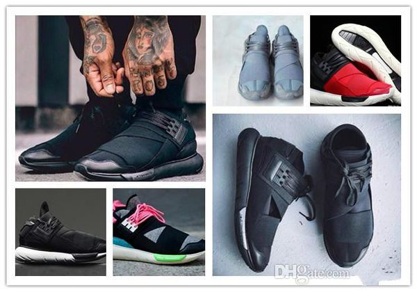 

Brand designer-New Casual Shoes Y-3 QASA RACER Hight SnEakers Breathable Men Women Casual Shoes Couples Y3 Shoes Size Eur36-45