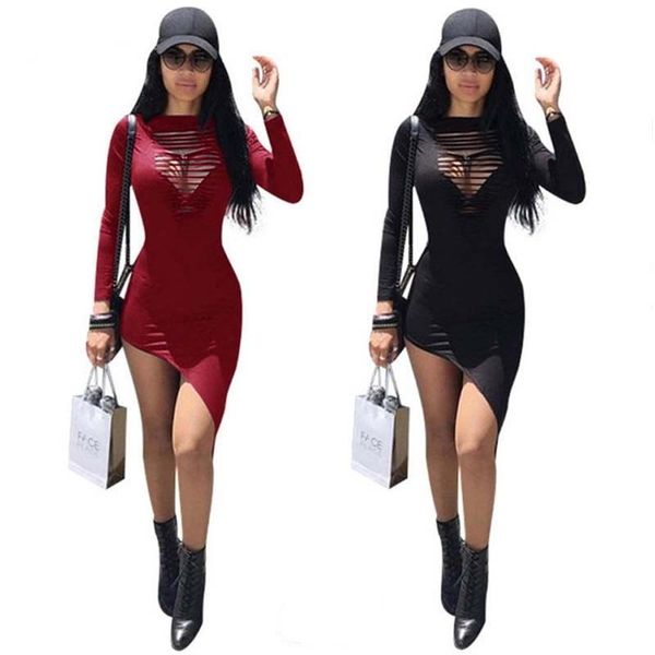 

2018 2 colors autumn dress mini slim office dress long sleeve bandage summer solid robes vestidos, White;black