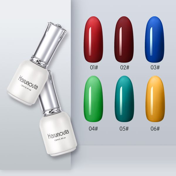 

12ml translucent amber coloured glaze gel nail enamel colors nail art manicure decoration creative glass gel polish diy, Red;pink