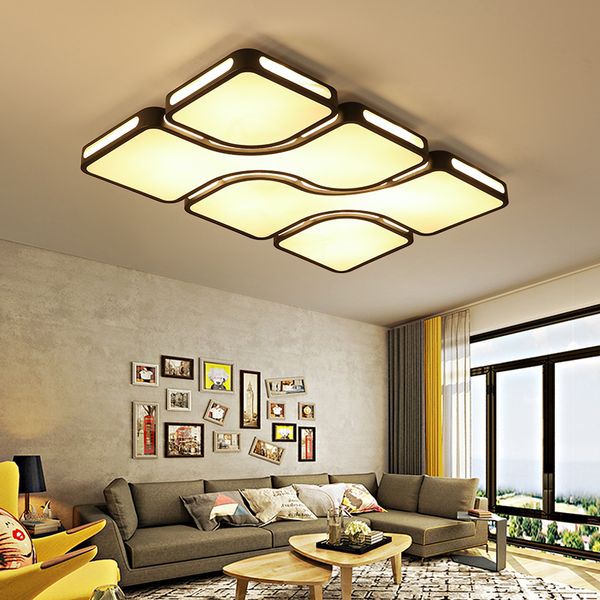 Fuloc New Led Ceiling Lights Lamparas Led De Techo Moderna For Kids Room Kitchen Living Room Acrylic Ceiling Lighting Plafonnier Uk 2019 From Honpus