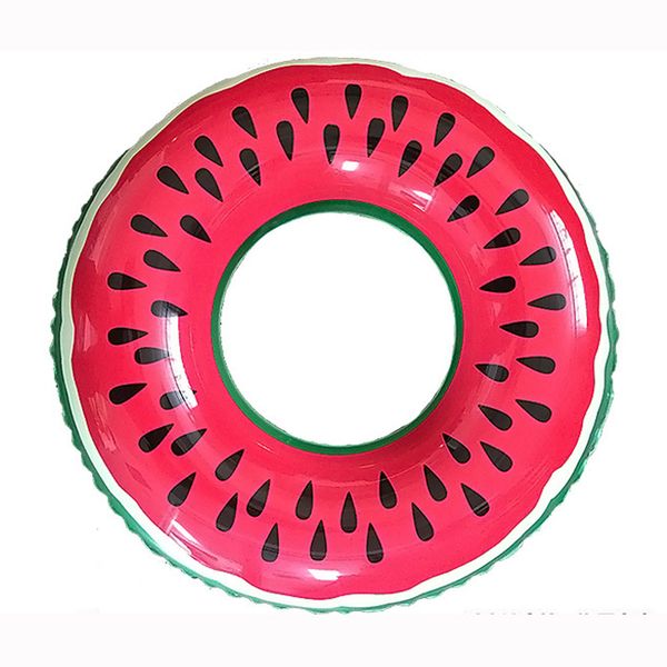 

pool float lovely watermelon swimming ring adult/child thicken swimming ring floating rings inflatable toy life buoy 60~90cm pvc