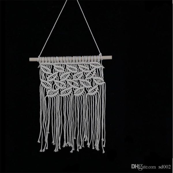 

fiber art tapestry handmade cotton comfort weave ornaments bohemia style wedding modern home furnishing fashion new decorate 28sja ii
