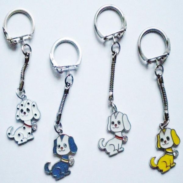 

новый горячий 20шт/сумка многоцветная капля застекленная собака шарм подвеска брелок брелок мода творческий любителей ювелирных аксессуаров, Slivery;golden