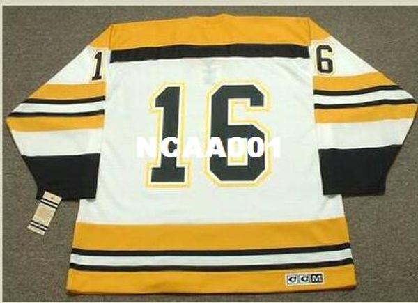 

mens #16 derek sanderson boston bruins ccm vintage retro home hockey jersey or custom any name or number retro jersey, Black;red