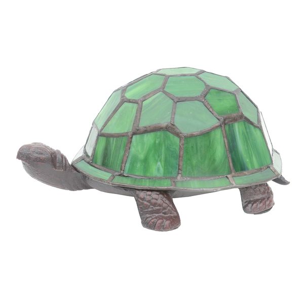 Acheter Tortue Verte Mignonne Nuit Lampe Lumière Au Plomb Vitrail éclairage Art Decor Lampe Nouveauté Cadeau Fer Lampe Base De 2413 Du Brang - 