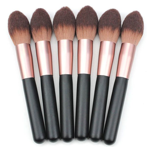 

Профессиональный макияж кисти Супер мягкий порошок Blusher Loose Brush Flame Shape Универсальный макияж Blush Beauty Tools Новое прибытие 3001180