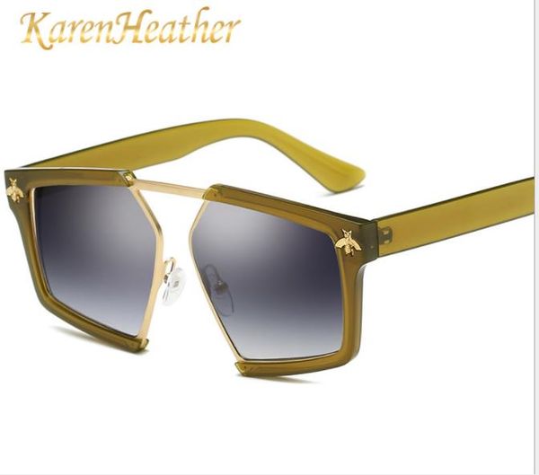 

new fashion sunglasses lady europe and america cross border sunglasses trend sunglasses, White;black