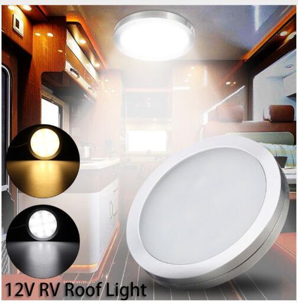 12V 2W Illuminazione interna per auto LED Down Light Lampada da soffitto interna per tetto Lampada per camper RV Trailer per VW T5 T6