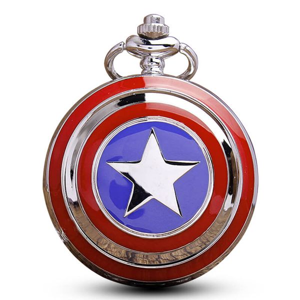 

pocket watch chains necklace pendant modern for women men pokcet watches for kids gifts reloj de bolsillo, Slivery;golden