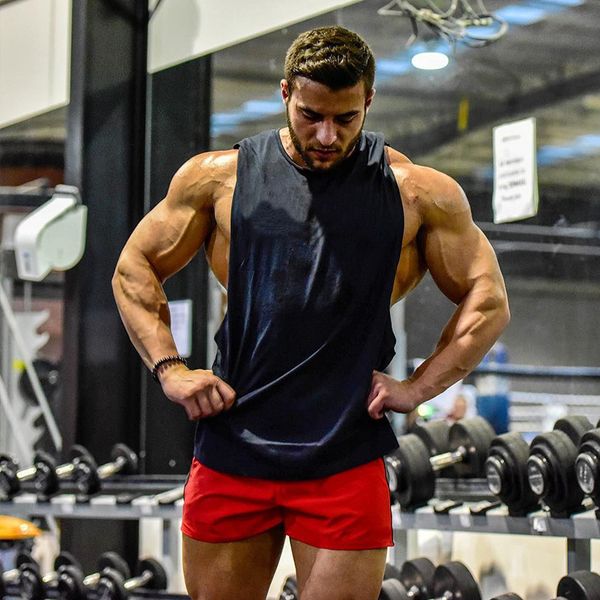 

new men's summer comfortable casual red, blue, black, shorts bodybuilding exercise jogging sports compression quick dry shorts men, White;black