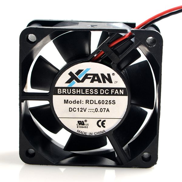 

xfan 12v 0.07a 60252 6cm line mute computer chassis cooling fan