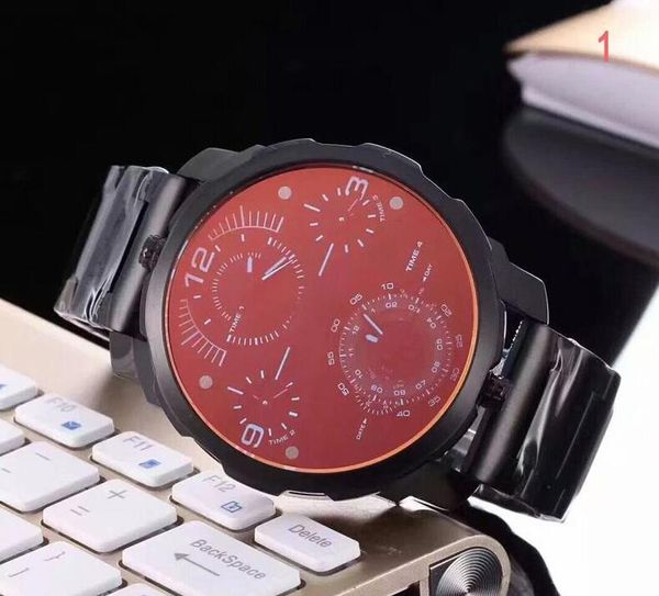 

Dz7362 luxury watch fa hion 4 time zone men 039 outdoor port watche tainle teel quartz movement military male wri twatch montre ho
