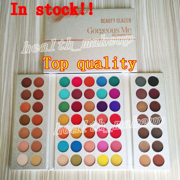 2018 Beauty Glazed 63 colori palette di ombretti Gorgeous Me palette di trucco ombretto polvere impermeabile pigmentato naturale viso nudo cosmetico