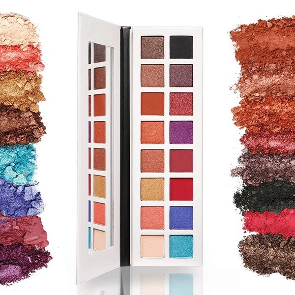 

wholesale high pigment 16 colors makeup eyeshadow palette rainbow eyeshadow matte and shimmer eyeshadow cosmetic make up eye shadow palette