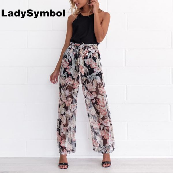 Compre Ladysymbol Verano 2017 Pantalones De Mujer Pantalones De