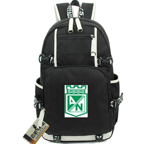 

atletico nacional medellin backpack badge day pack football club school bag soccer packsack laprucksack sport schoolbag out door daypack