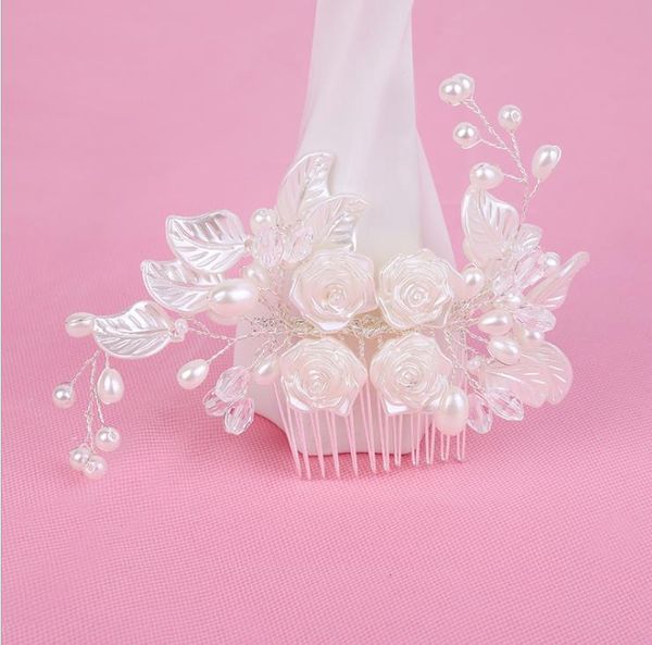 

bridal jewelry, pearl crystal ornaments, wedding accessories, alloy jewelry, Silver