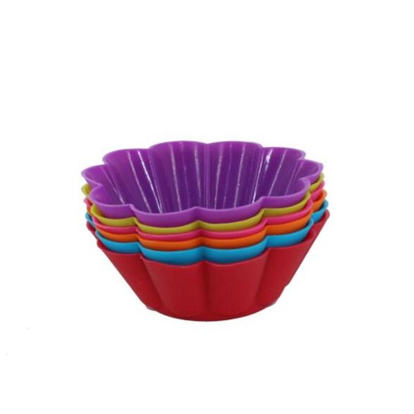 

кекс лайнеры плесень круглой формы силиконовые кекс случаях торт кекс лайнер выпечки плесень формы для выпечки чайник плесень лоток выпечки