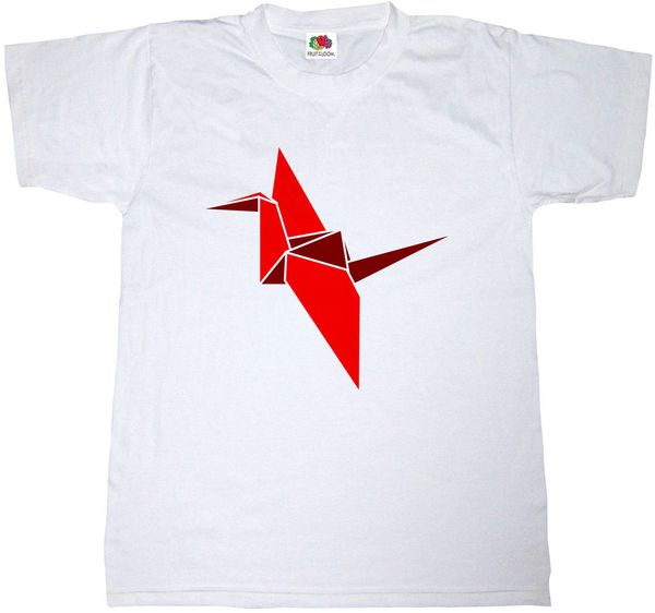 Mens Fit Origami Crane 100 Cotton Japanese Paper Art Sculpture Animal Tshirt T Shirt With Design It T Shirt Design From Qz3195649603 1624