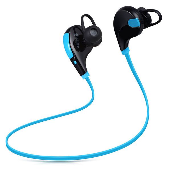 

2018 wholesale qy7 wireless bluetooth headphones sports stereo v4.1 headphones hifi in ear earbud bluetooth headphones
