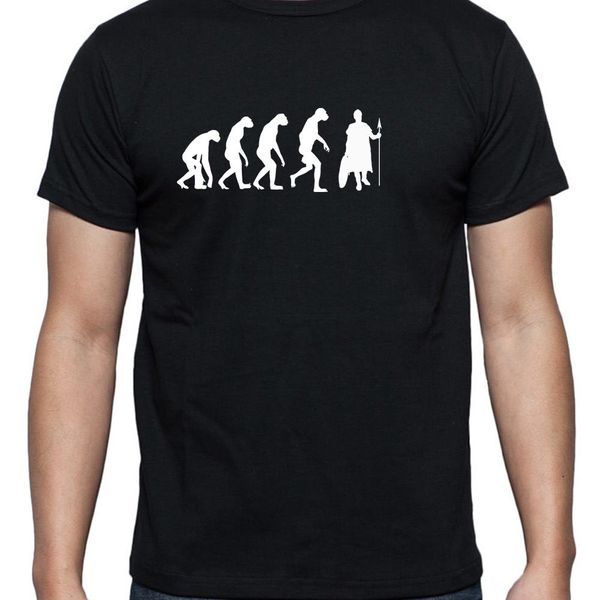 

evolution of roman soldier tshirt t shirt xl xxl xxxl antiquities brooch glass, White;black