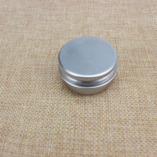 

wholesale brand new 15g cosmetic aluminum jar 15ml metal tin for cream packaging