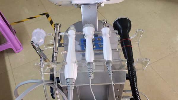 

2018 salon want 6 in1 hydra water dermabrasion with rf bio-lifting spa facial machine/hydro microdermabrasion machine, Black;white