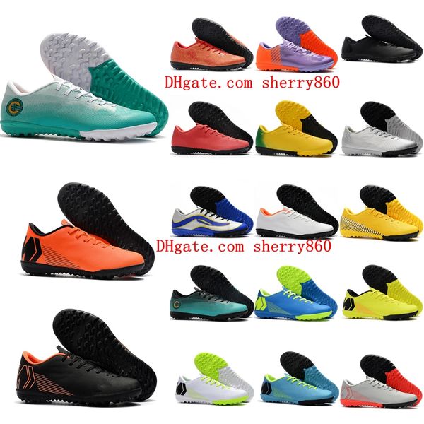 

2018 низкие футбольные бутсы VAPORX 12CLUB TF CR7 Mercurial Superfly VI 360 Elite футбольные бутсы мужские