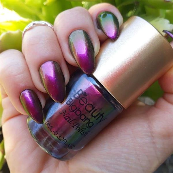 

beautybigbang 1 bottles 2018 holographic nail polish holo nailpolish nail varnish glitter lacquer varnish polish