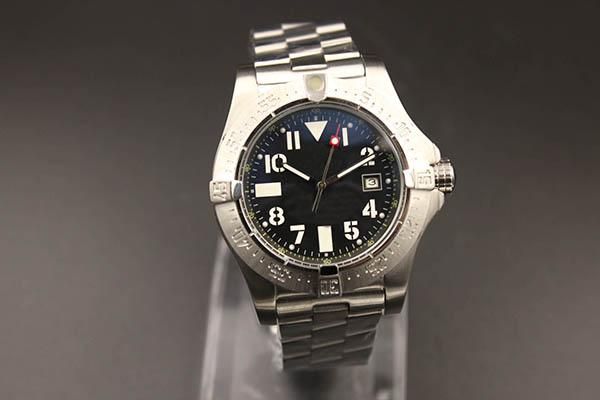 

automatic watch men black dial stainless case stainless band silver skeleton 1884 chronometre watch fu192, Slivery;brown