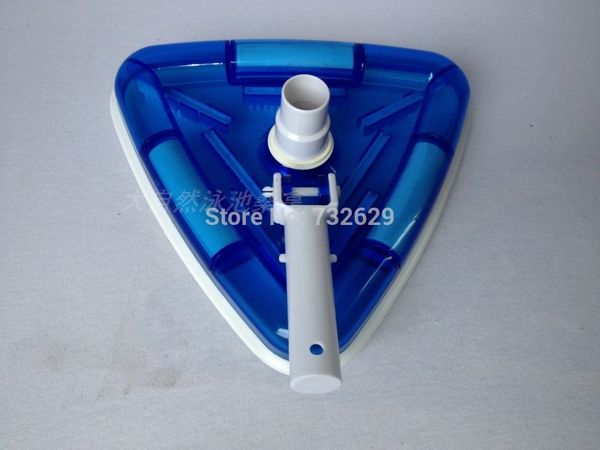 

vacuum head pool cleaner - trianguler wide easy wheel flexible head boias para piscina