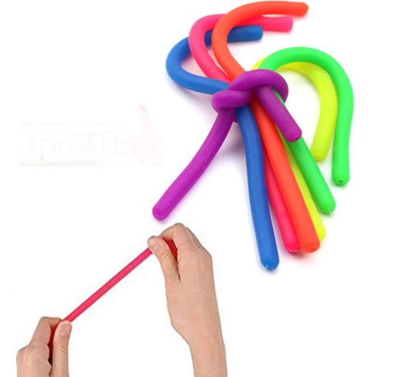 

stretchy string neon flexible glue elastic string rope sensory decompression kids novelty toys anti-anxiety toy sn1042