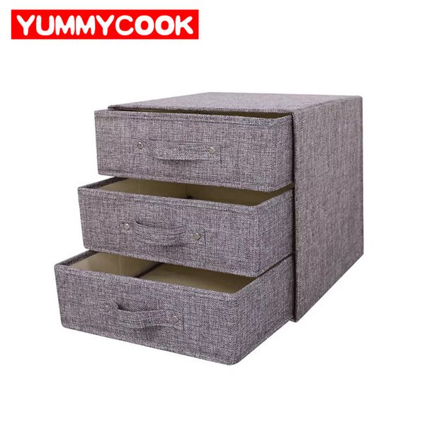 2019 Underwear Drawer Organizer Bra Socks Storage Box Clothing