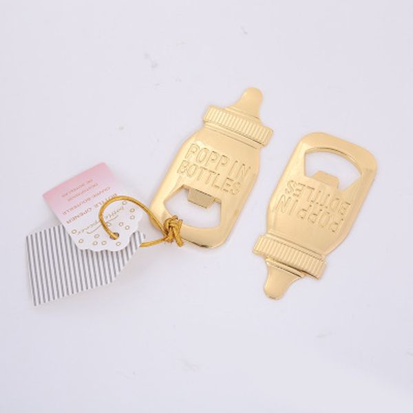 

new design golden beer opener творческий feeding форма бутылки металл штопор кухня бар инструмент свадьба рождественский подарок