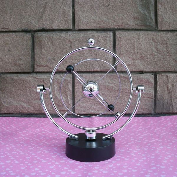 Modello di strumento rotante moto perpetuo oscillante globo celeste nuovo peculiare casa artigianato decorazione ornamento regalo Science Discovery